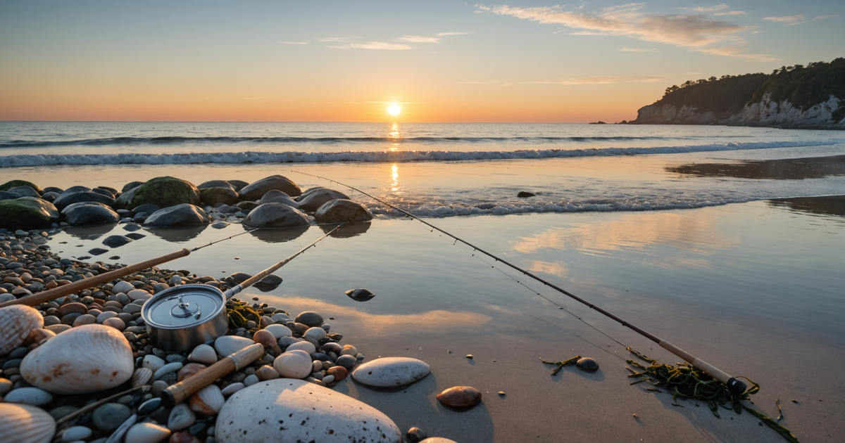 A detailed tide chart indicating optimal fishing times for halibut