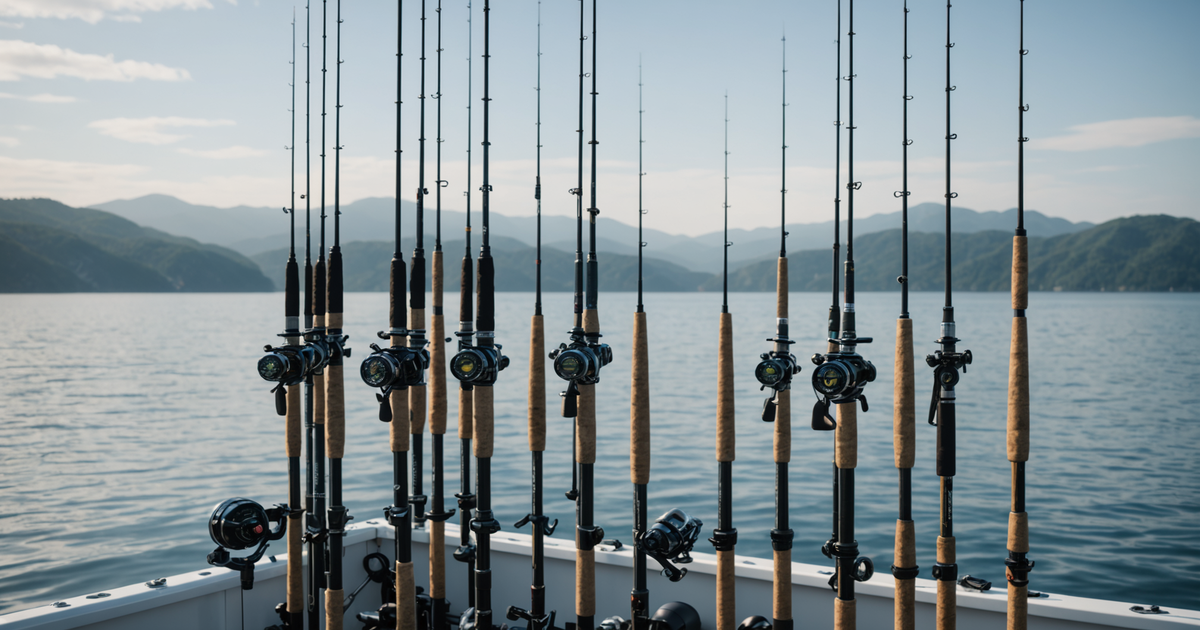 Comparison chart of top deep sea fishing rod combos