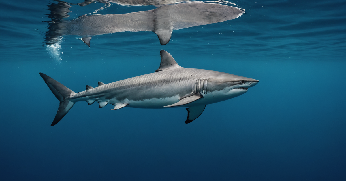 salmon shark in Alaskan waters