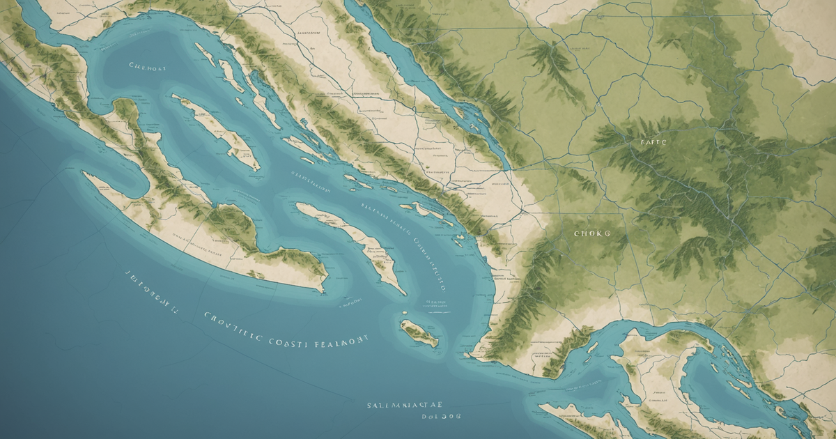 A map showing the distribution of Chinook salmon along the Pacific coast