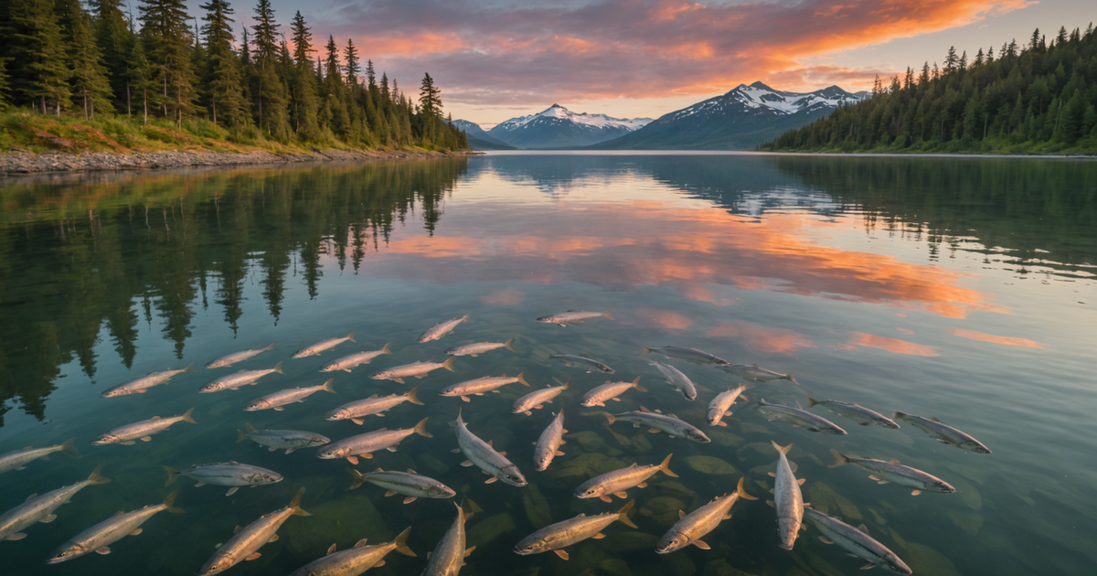 Chum Salmon in Alaskan Waters