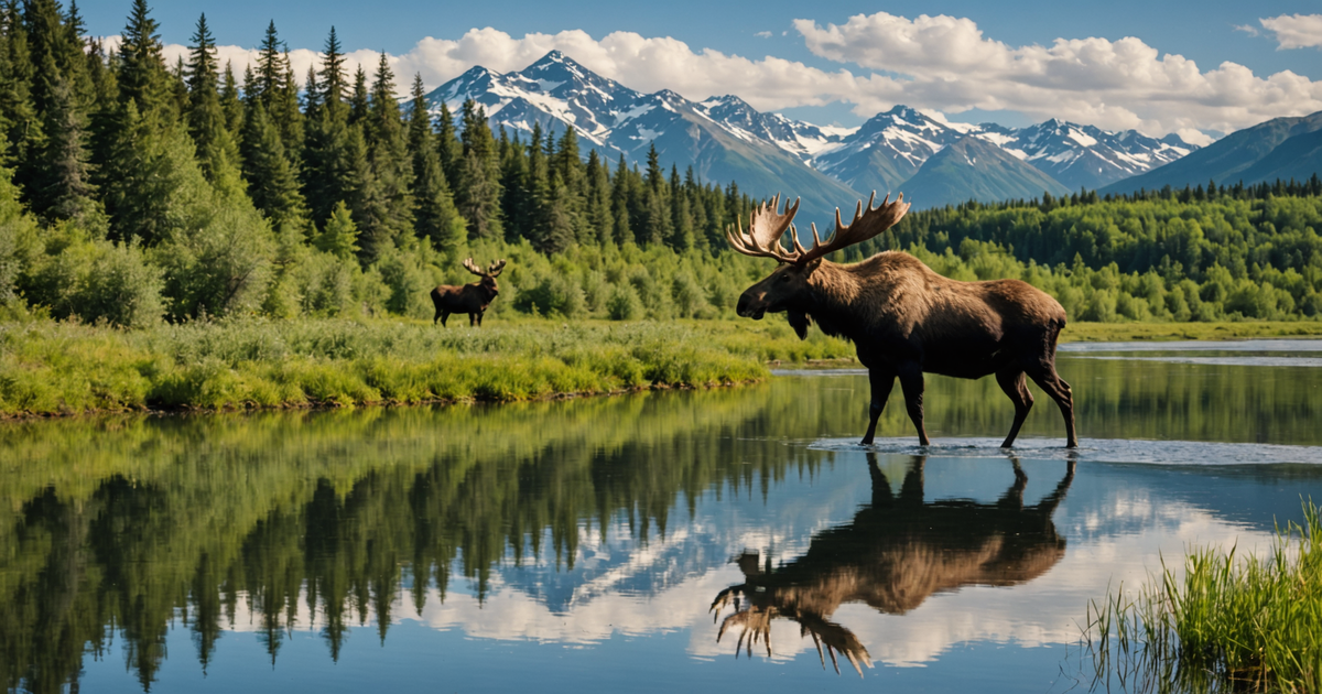 Wildlife sightings along the Kenai River