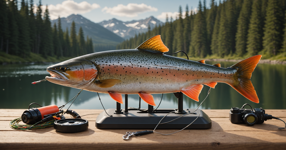A detailed diagram of a salmon mooching rig setup