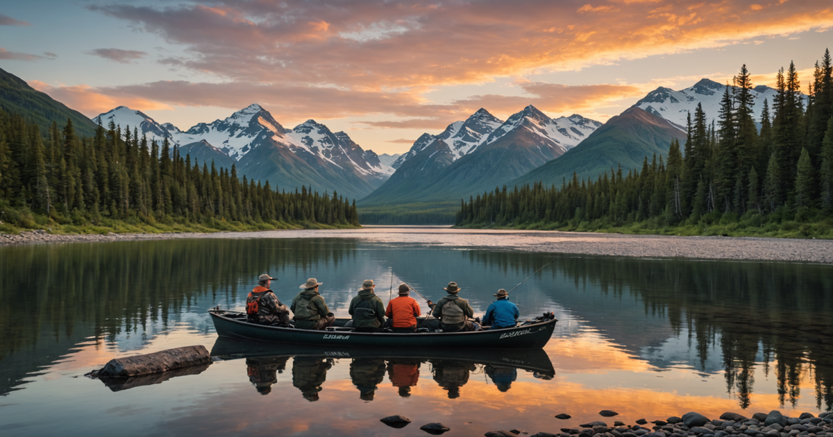 Anglers Practicing Catch-and-Release in Alaska