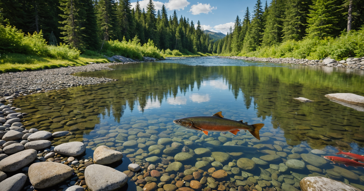 Life Cycle of King Salmon