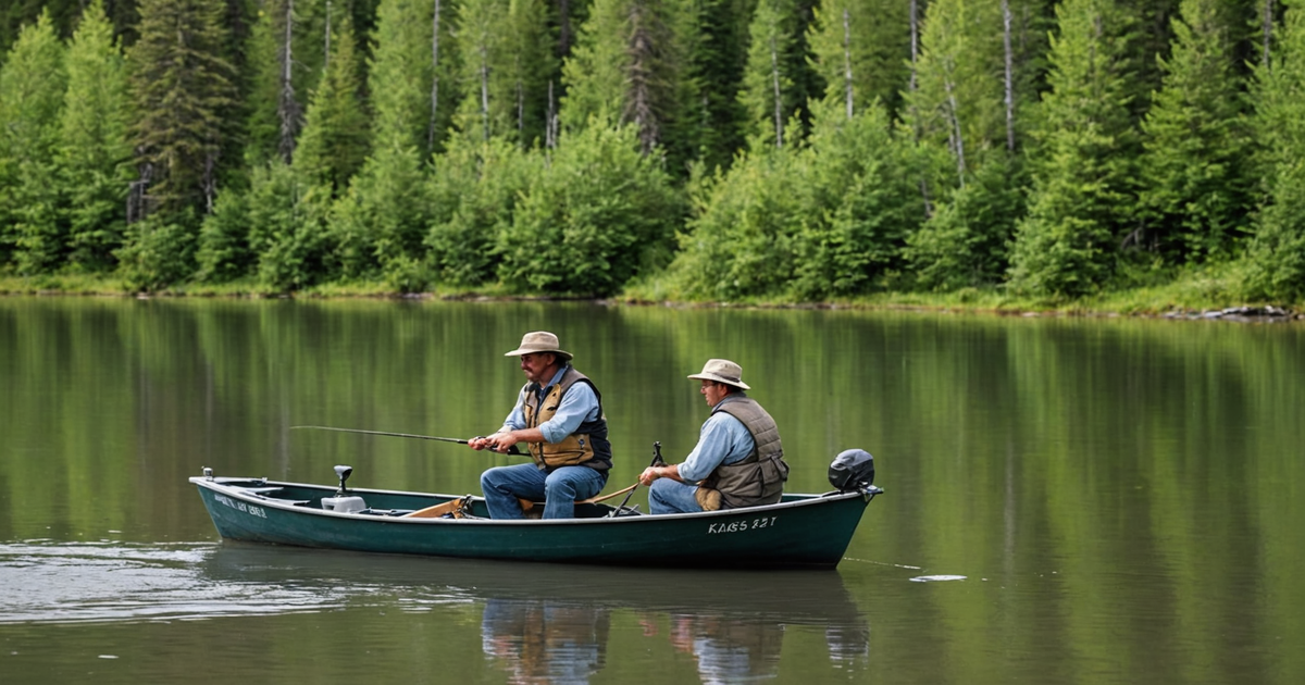 Guided fishing tour with a local expert assisting an angler on the Kasilof River