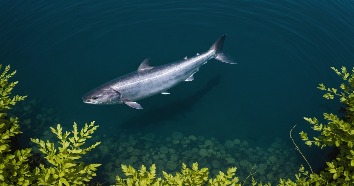 Aerial view of King Salmon with its surrounding natural beauty.